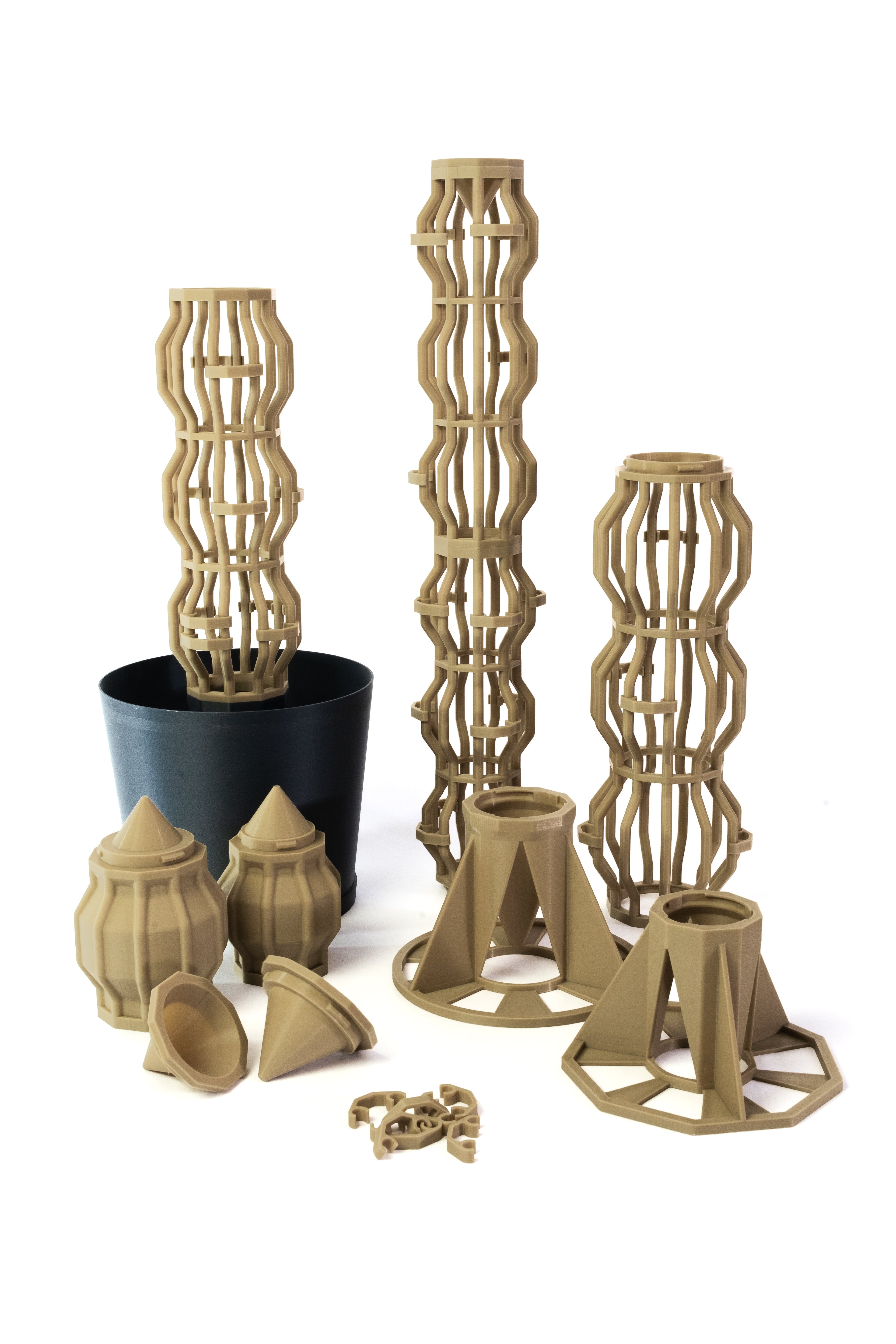 Moosstab - Einzelteile